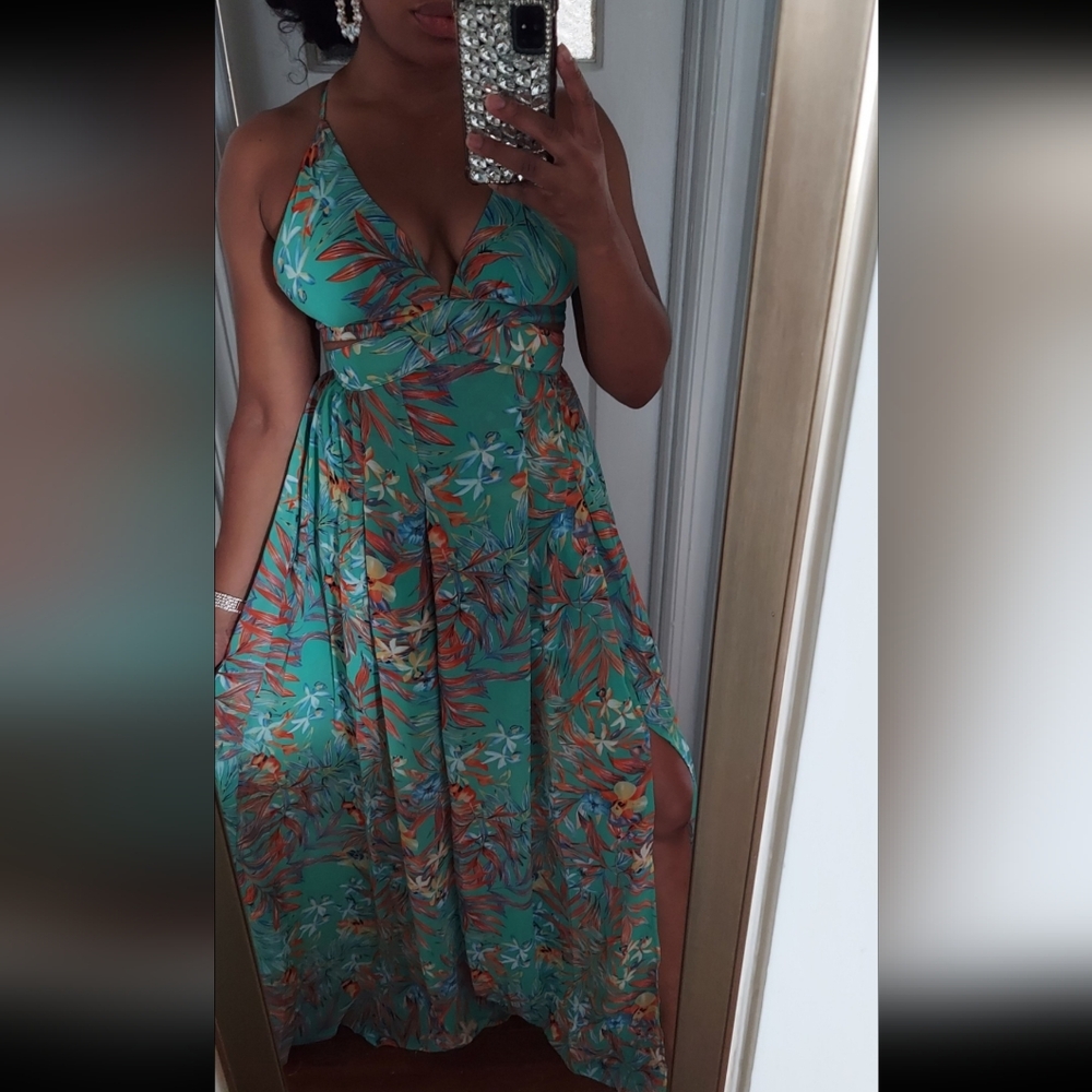 Green Maxi Dress